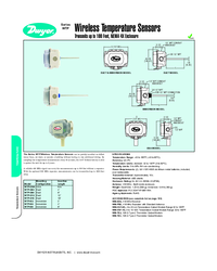 Thumbnail of document Data Sheet - WTP Wireless Temperature Sensor